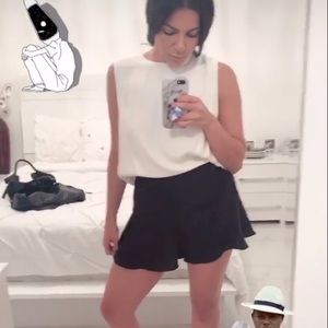 Black and white romper